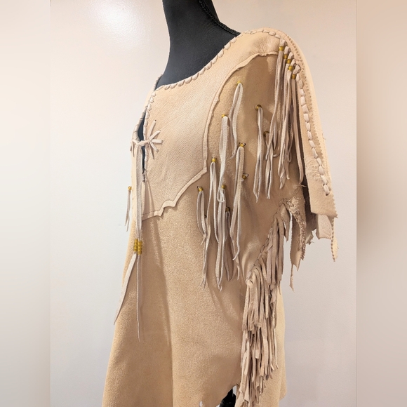 Fringed Buckskin Top - Picture 4 of 7